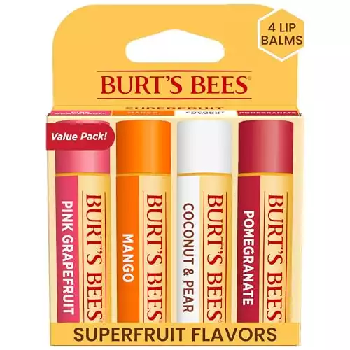 Burt's Bees Fruity Lip Balms