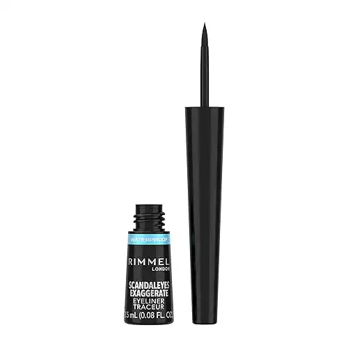 Rimmel Exaggerate Liquid Eyeliner - Glossy Black