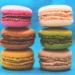 Colourful French macarons, one of Paris's most iconic pastries and a must-try treat during a weekend in the French capital.